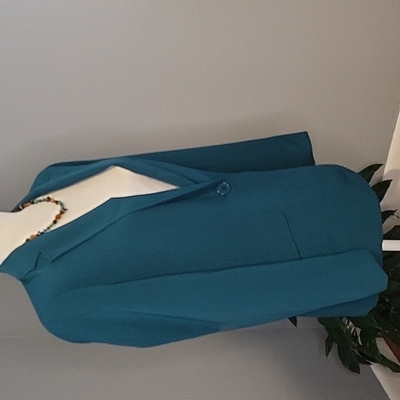 Max Studio London Lined Topaz Blazer - Size S - Picture 2 of 6